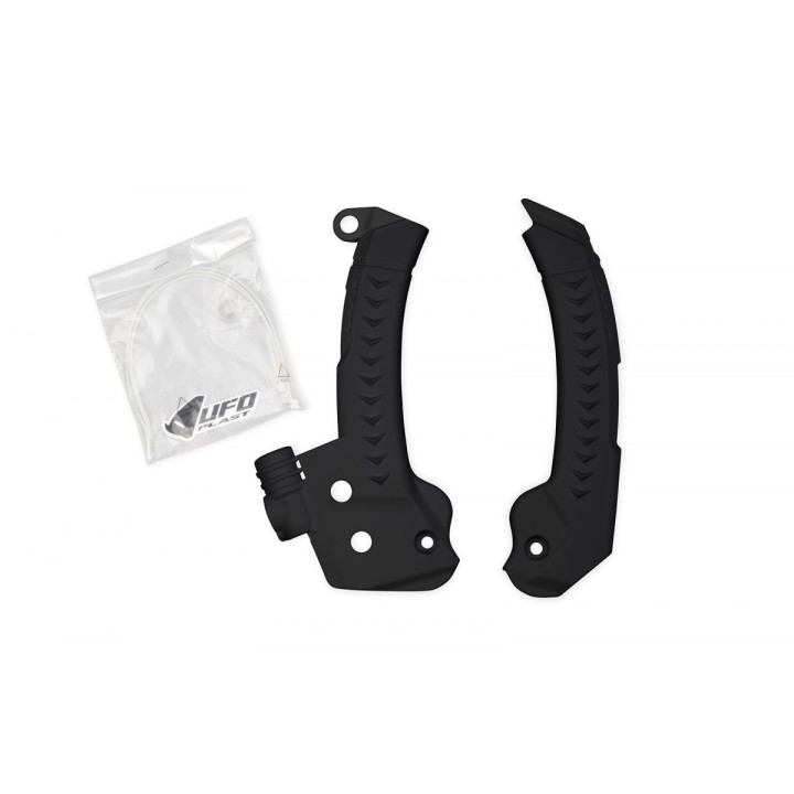 Plastiki i naklejki UFO osłony ramy husqvarna tc 125 / 250 '23-'24, te 150 / 250 / 300 '24-'26, fc / tx / fx / fe 300 / 350 / 4…