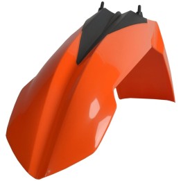 Plastiki i naklejki POLISPORT błotnik przód ktm SX 125/150/200/250 '07-'12; EXC 125/200/250/300/450/500 '08-'13, sx-f 250/350/4…