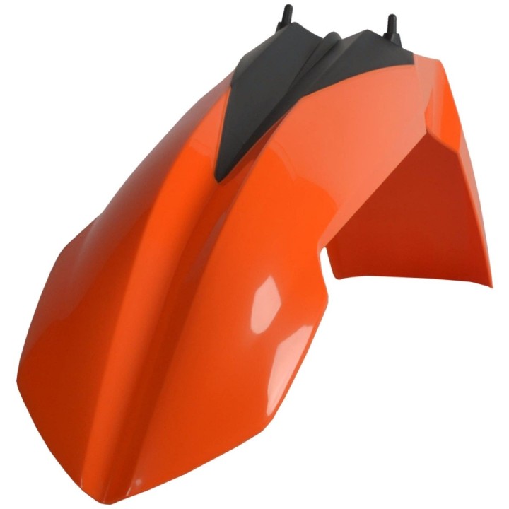 Plastiki i naklejki POLISPORT błotnik przód ktm SX 125/150/200/250 '07-'12; EXC 125/200/250/300/450/500 '08-'13, sx-f 250/350/4…