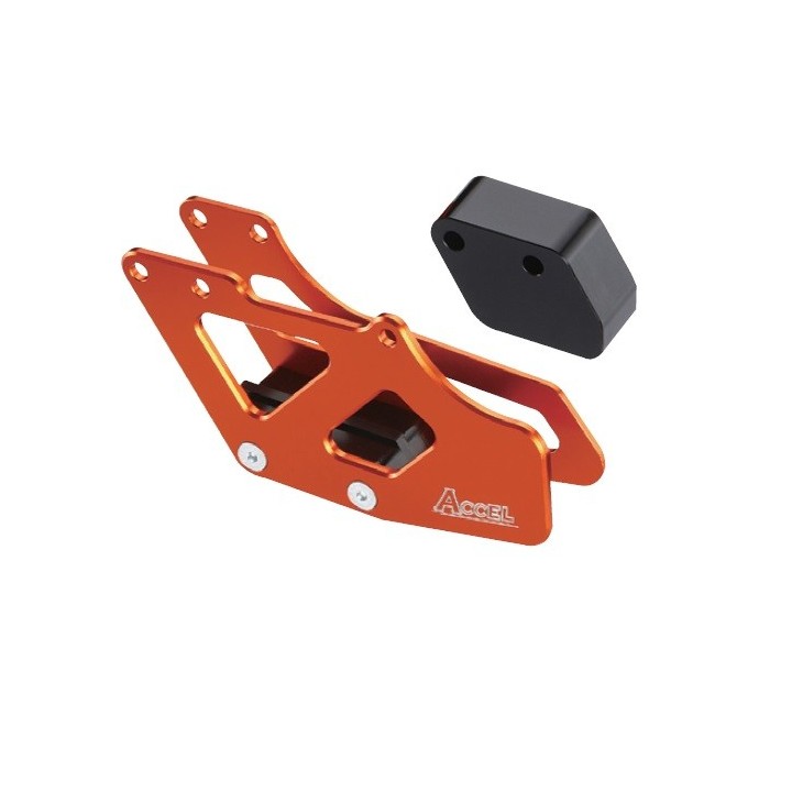 Plastiki i naklejki ACCEL prowadnica łańcucha kpl. ktm 2T '98-'06