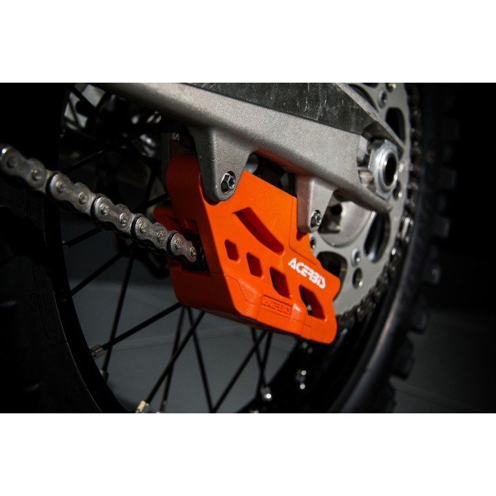 Plastiki i naklejki ACERBIS prowadnica łańcucha ktm SX / sx-f '07-22; EXC / exc-f '08-'23; husqvarna tc / fc / fe /tx / fx '14-…