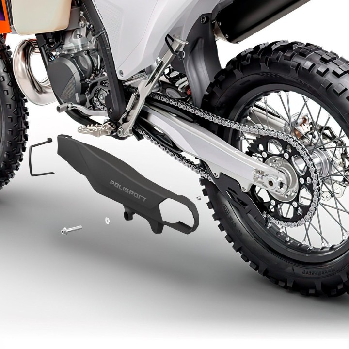Plastiki i naklejki POLISPORT osłona wahacza evo (komplet) ktm exc/exc-f '24-'26, sx/sx-f '23-'26 ; gas gas mc/mc-f/ec/ec-f/ex/…