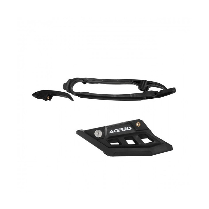 Plastiki i naklejki ACERBIS ślizg + prowadnica łańcucha komplet ktm SX / sx-f '23-'25, EXC / exc-f '24-'25, husqvarna tc / fc '…