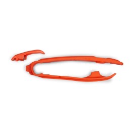 Plastiki i naklejki UFO ślizg łańcucha ktm SX 125 / 250 / 300 '23-'25, sxf (sx-f) 250 / 350 / 450 '23-'25, EXC 150 / 250 / 300…