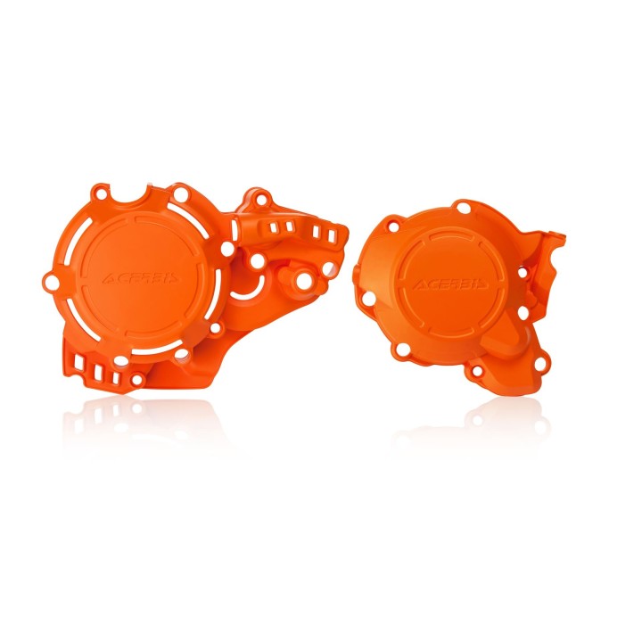 Plastiki i naklejki ACERBIS osłony silnika (osłona pokrywy / dekla sprzęgła i alternatora) x-power ktm EXC 250 / 300 '17-'19, S…