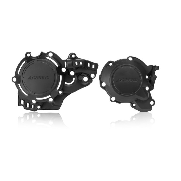 Plastiki i naklejki ACERBIS osłony silnika (osłona pokrywy / dekla sprzęgła i alternatora) x-power ktm EXC 250 / 300 '17-'19, S…