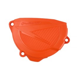 Plastiki i naklejki POLISPORT osłona pokrywy (dekla) sprzęgła ktm sxf/excf 250/350 '09-12' (nowy wzór)