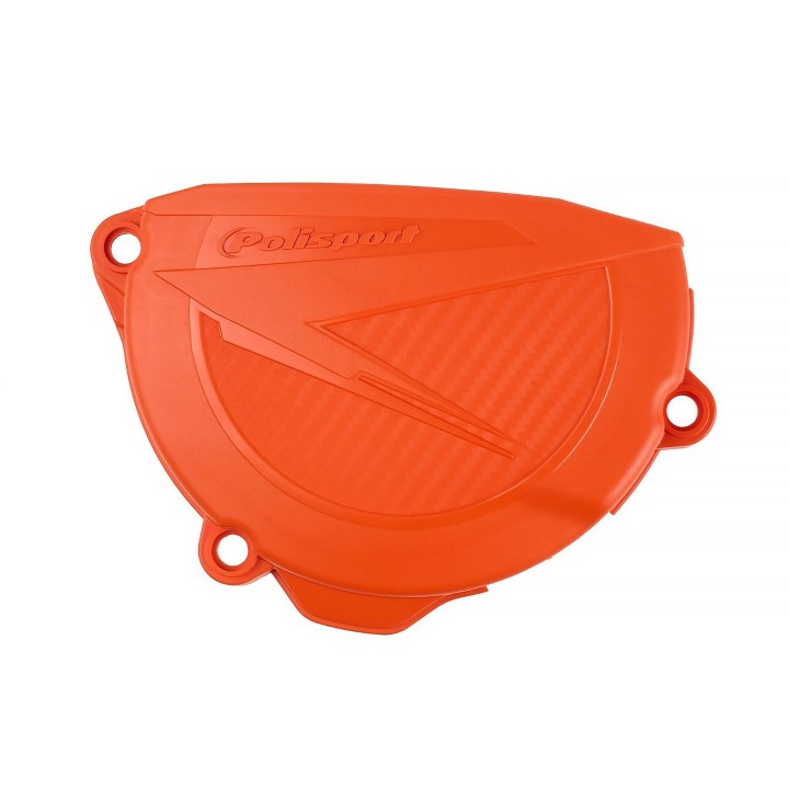 Plastiki i naklejki POLISPORT osłona pokrywy (dekla) sprzęgła ktm sxf/excf 250/350 '09-12' (nowy wzór)