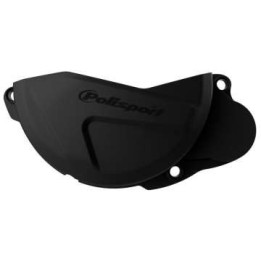 Plastiki i naklejki POLISPORT osłona pokrywy (dekla) sprzęgła honda crf 250R '10-'17