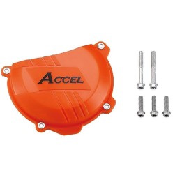 ACCEL osłona pokrywy sprzęgła (plastikowa) ktm SXF250 '13- , EXCF250 '14-, SXF350 '11-, EXCF350 '12-,