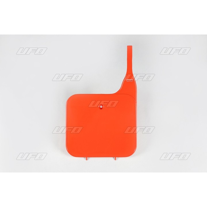 Plastiki i naklejki UFO tablica na numer startowy honda cr 125/250/500 '87-'94