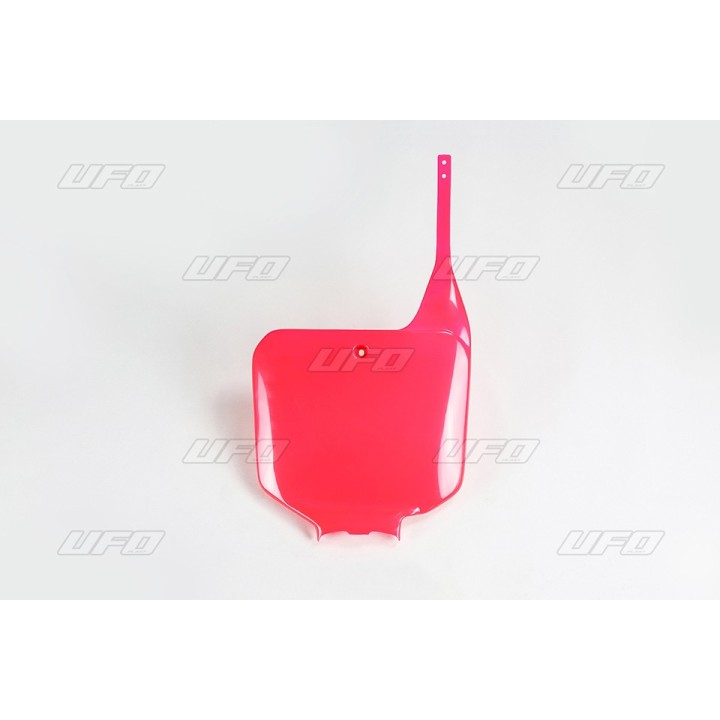 Plastiki i naklejki UFO tablica na numer startowy honda cr 125/250 '95-'99, cr 500 '95-'01