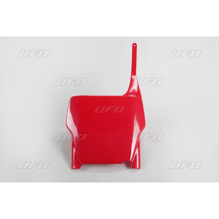 Plastiki i naklejki UFO tablica na numer startowy honda cr 125/250 '04-'07, crf 250/450 '04-'07