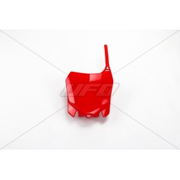 Plastiki i naklejki UFO tablica na numer startowy honda crf 450R 13-16, crf 250R 14-17