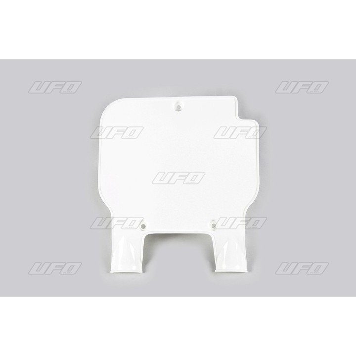Plastiki i naklejki UFO tablica na numer startowy kawasaki kx 125/250/500 '89-'95