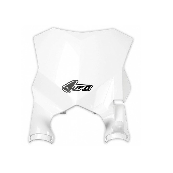 Plastiki i naklejki UFO tablica na numer startowy kawasaki kxf 250 '17-'26, kxf 450 '16-'25