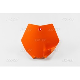 Plastiki i naklejki UFO tablica na numer startowy ktm SX 65 '09-'12