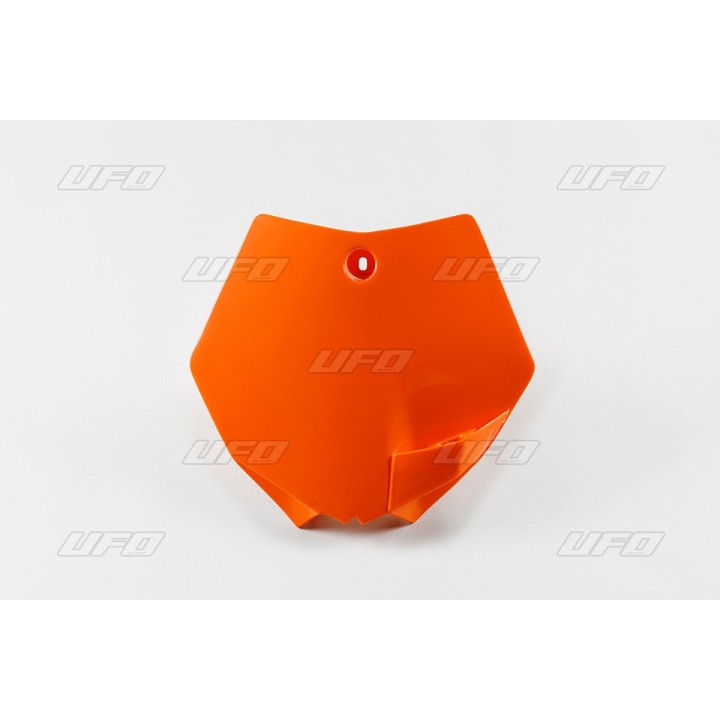 Plastiki i naklejki UFO tablica na numer startowy ktm SX 65 '09-'12