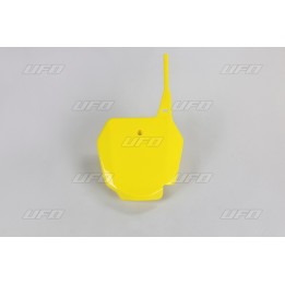 Plastiki i naklejki UFO tablica na numer startowy suzuki rm 85 '00-'23