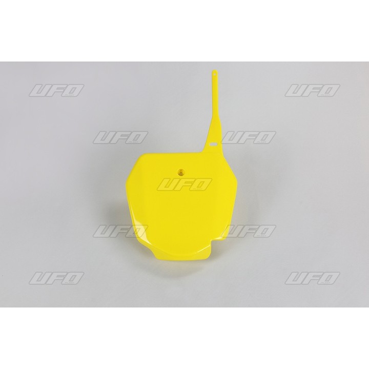 Plastiki i naklejki UFO tablica na numer startowy suzuki rm 85 '00-'23