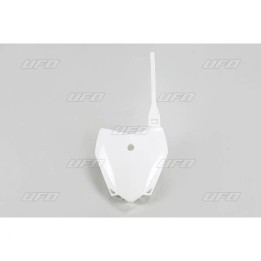 Plastiki i naklejki UFO tablica na numer startowy kawasaki klx 110 '10-'26,