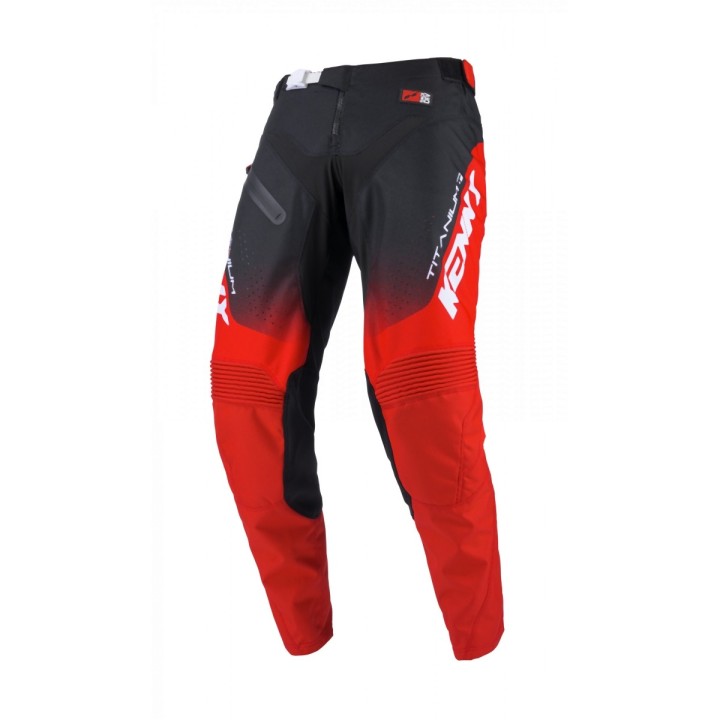 KENNY RACING SPODNIE CROSS/ENDURO MODEL TITANIUM RED