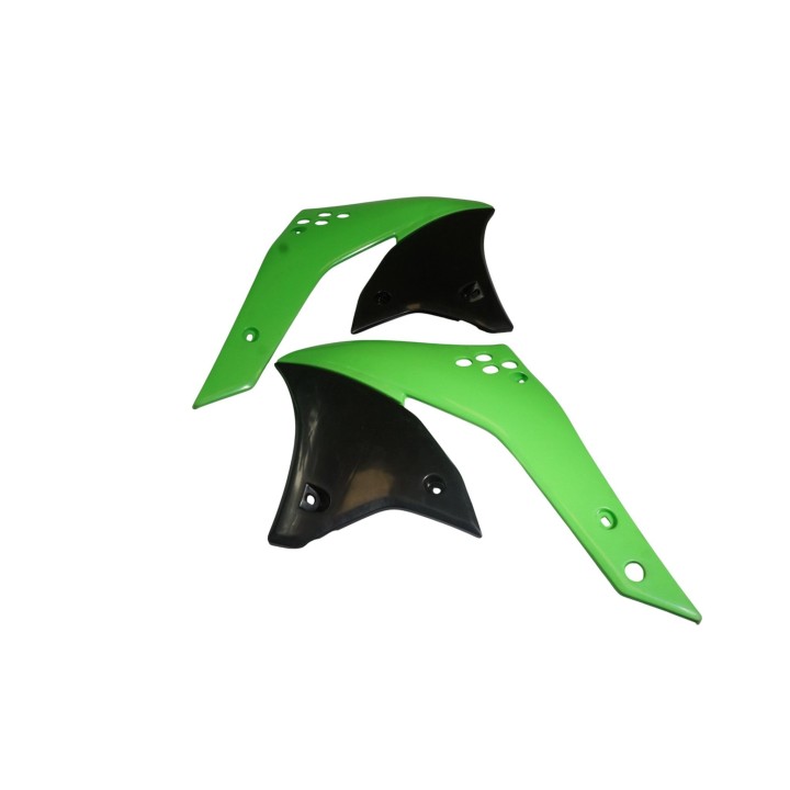 Plastiki i naklejki UFO osłony chłodnicy kawasaki kx 85 '98-'13