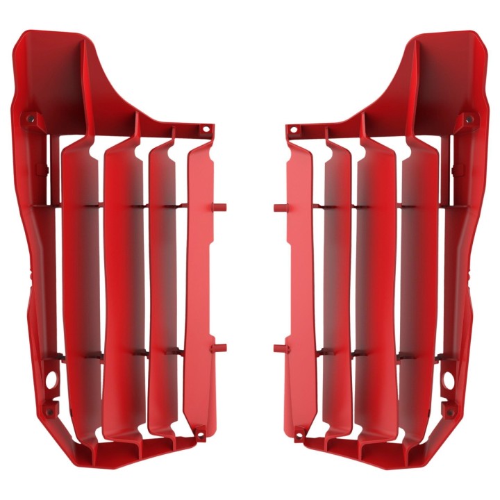 Plastiki i naklejki POLISPORT osłony chłodnicy (kratki-komplet ) honda crf 250F '20-'21