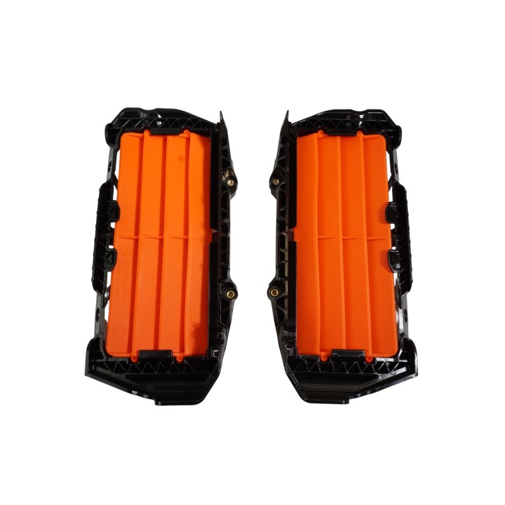 Plastiki i naklejki RACETECH (rtech) osłony (kratki) wlotów chłodnic powiększonych ktm sx/sxf 125-450 19-24, exc/excf 150-450 2…