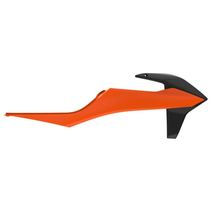 Plastiki i naklejki POLISPORT osłony chłodnicy (komplet) ktm sx/sxf '19-'22; exc/exc-f '20-'23
