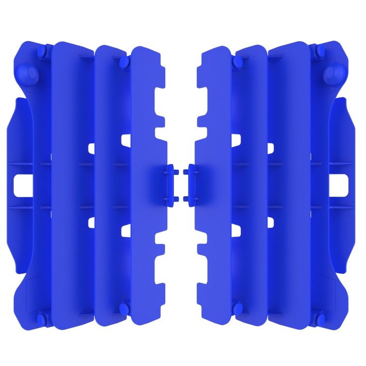 Plastiki i naklejki POLISPORT osłony chłodnicy (kratki) yamaha yz 250/450F '07-'09