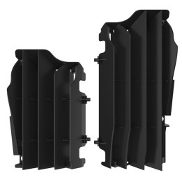 Plastiki i naklejki POLISPORT osłony chłodnicy (kratki - komplet) kawasaki kxf 250 '17-'20