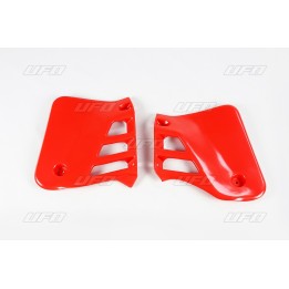 Plastiki i naklejki UFO osłony chłodnicy honda cr 125 '85-88