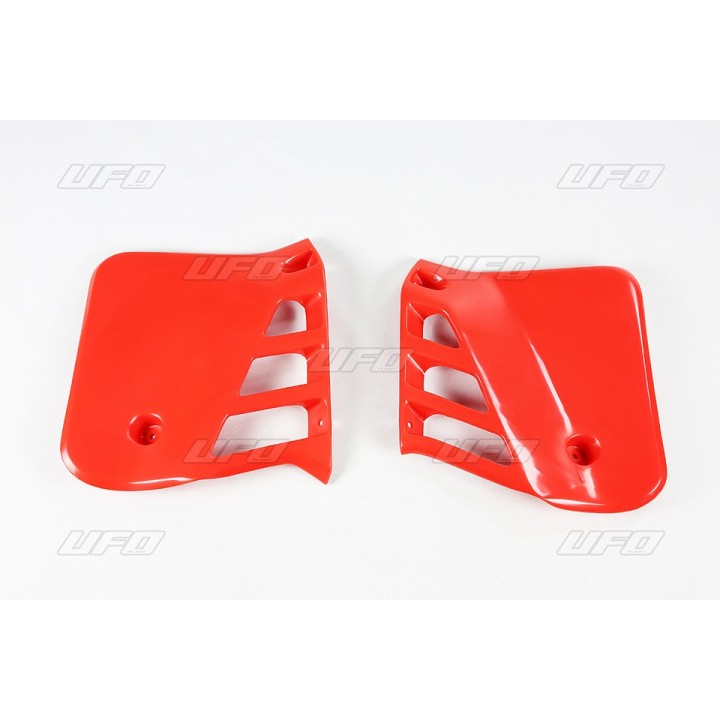 Plastiki i naklejki UFO osłony chłodnicy honda cr 250 '87