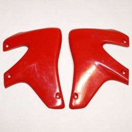 Plastiki i naklejki UFO osłony chłodnicy honda XR 650R '00-'07