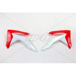 Plastiki i naklejki UFO osłony chłodnicy honda crf 250R '14-'17, crf 450R '13-'16,