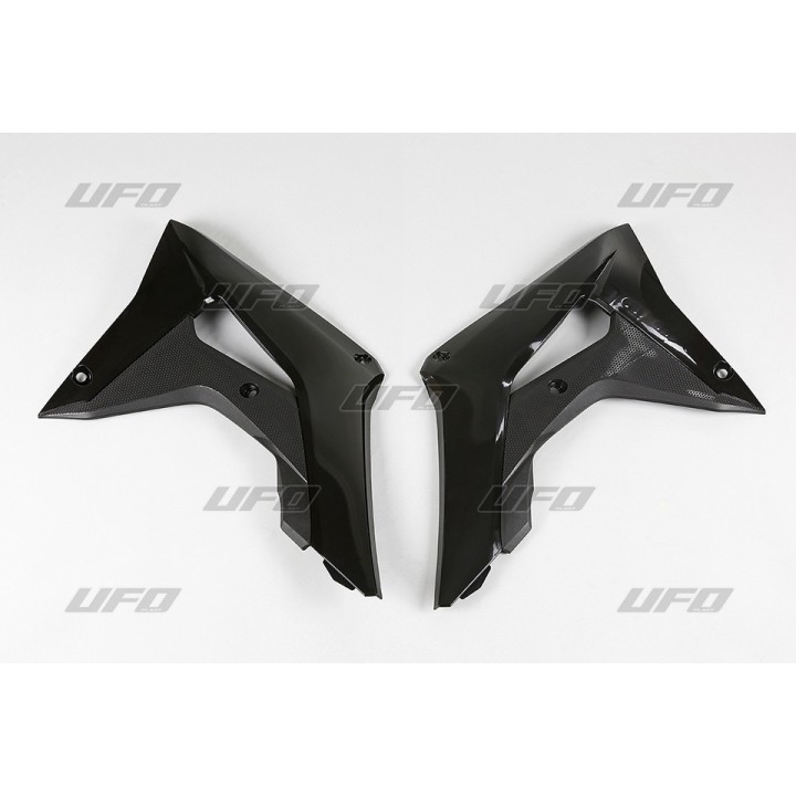 Plastiki i naklejki UFO osłony chłodnicy honda crf 250R '18-'21, crf 450R '17-'20