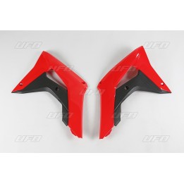 Plastiki i naklejki UFO osłony chłodnicy honda crf 250R '18-21, crf 450R '17-'20