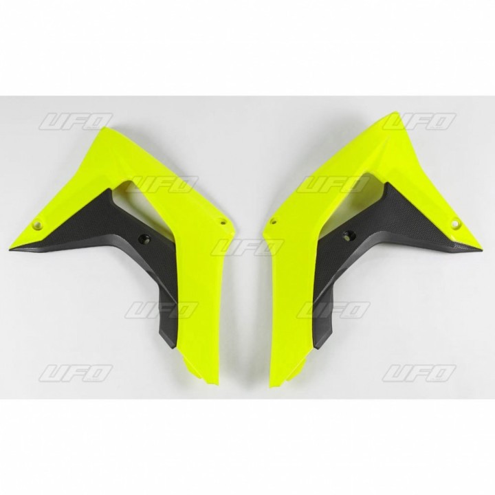 Plastiki i naklejki UFO osłony chłodnicy honda crf 250 r '18-'21, crf 450R '17-'20,