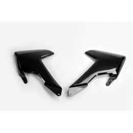 Plastiki i naklejki UFO osłony chłodnicy husqvarna tc 125/300 16-18, tc 250 17-18, te/tx 125/250/300 17-19, fe 250/350/450/501…