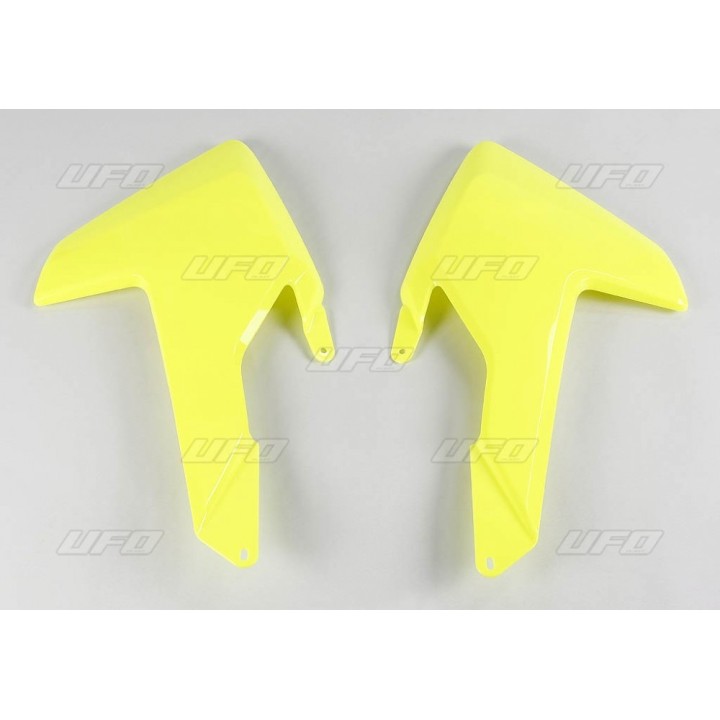 Plastiki i naklejki UFO osłony chłodnicy husqvarna tc 125/300 / fc 250/350/450 '16-18, tc 250 / fe 250/350/450/501 / te/tx 125/…