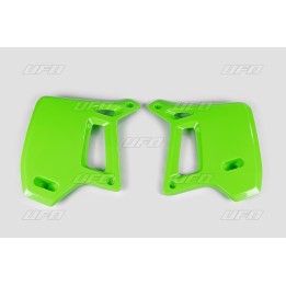 Plastiki i naklejki UFO osłony chłodnicy kawasaki kdx 200 '90-94