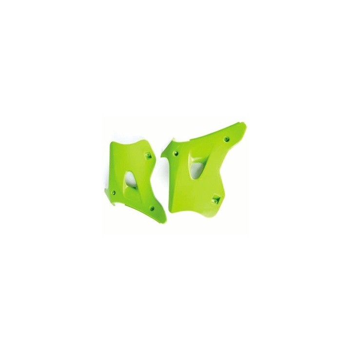 Plastiki i naklejki UFO osłony chłodnicy kawasaki kx 125/250 '94-'98