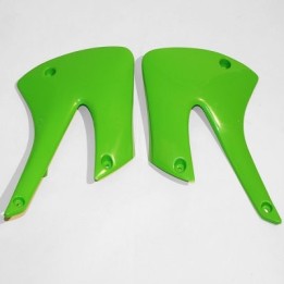 Plastiki i naklejki UFO osłony chłodnicy kawasaki kx 85 '01-'13