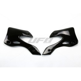 Plastiki i naklejki UFO osłony chłodnicy kawasaki kx 125/250 '99-'02