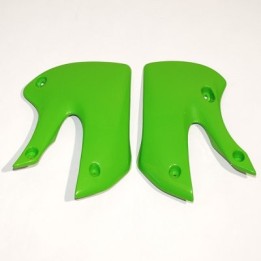 Plastiki i naklejki UFO osłony chłodnicy kawasaki kx 65 '01-'26,