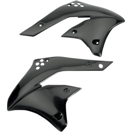 Plastiki i naklejki UFO osłony chłodnicy kawasaki kxf 250 '06-'08,