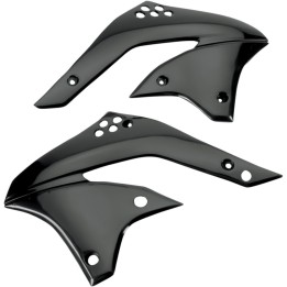Plastiki i naklejki UFO osłony chłodnicy kawasaki kxf 450 '06-'08,