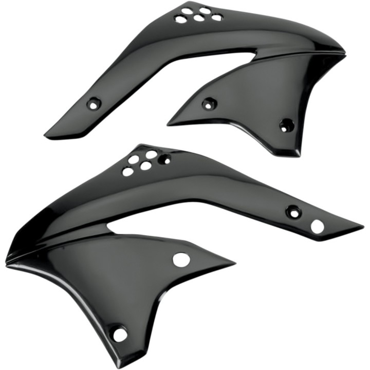 Plastiki i naklejki UFO osłony chłodnicy kawasaki kxf 450 '06-'08,