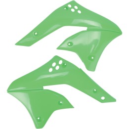 Plastiki i naklejki UFO osłony chłodnicy kawasaki kxf 250 '06- '08,